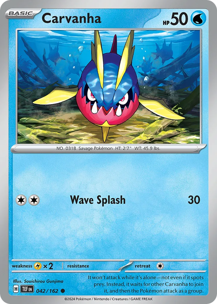Carvanha, Temporal Forces 042/162