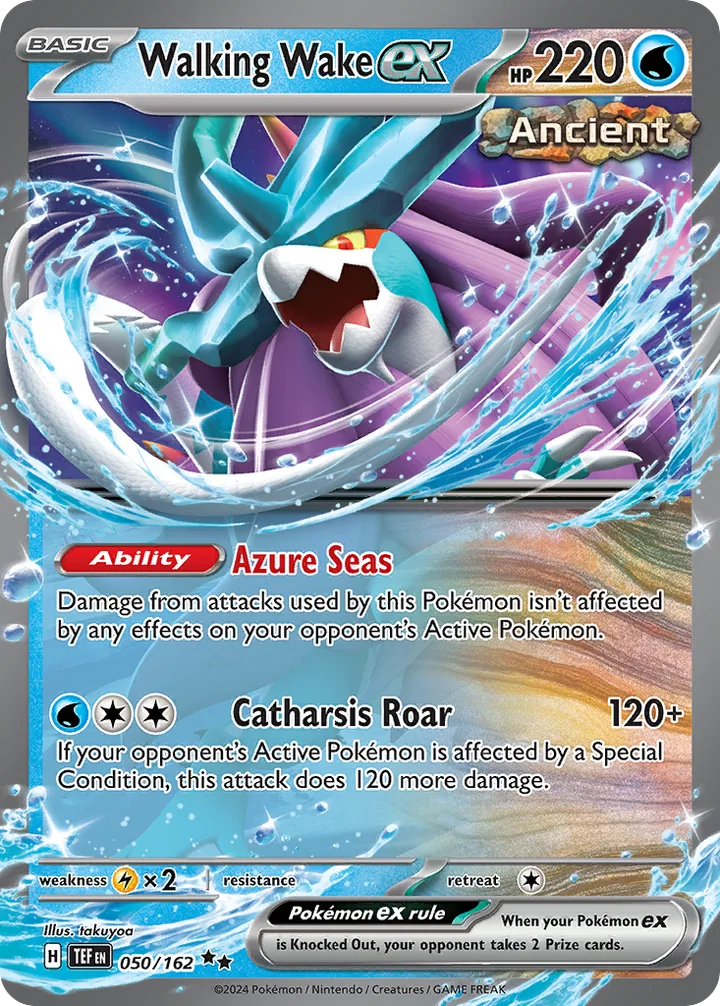 Walking Wake ex, Temporal Forces 050/162