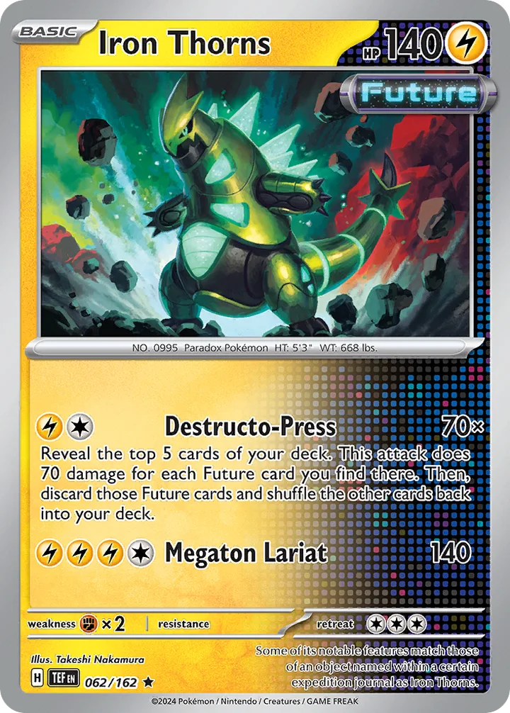 Iron Thorns, Temporal Forces 062/162