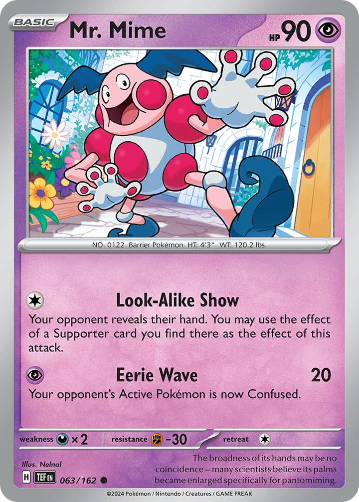 Mr. Mime, Temporal Forces 063/162