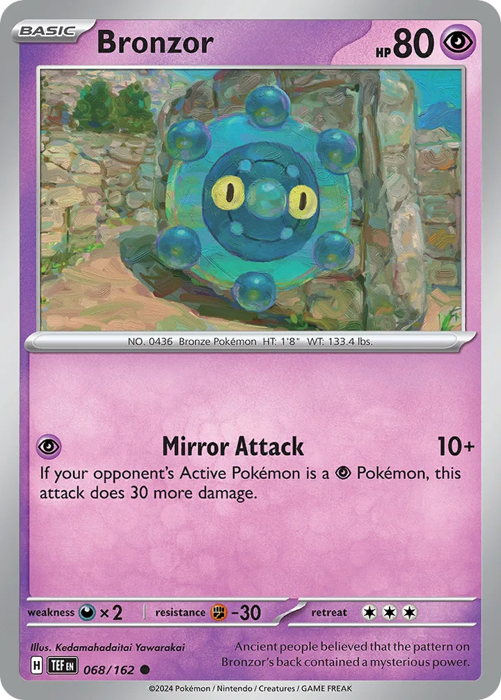 Bronzor, Temporal Forces 068/162