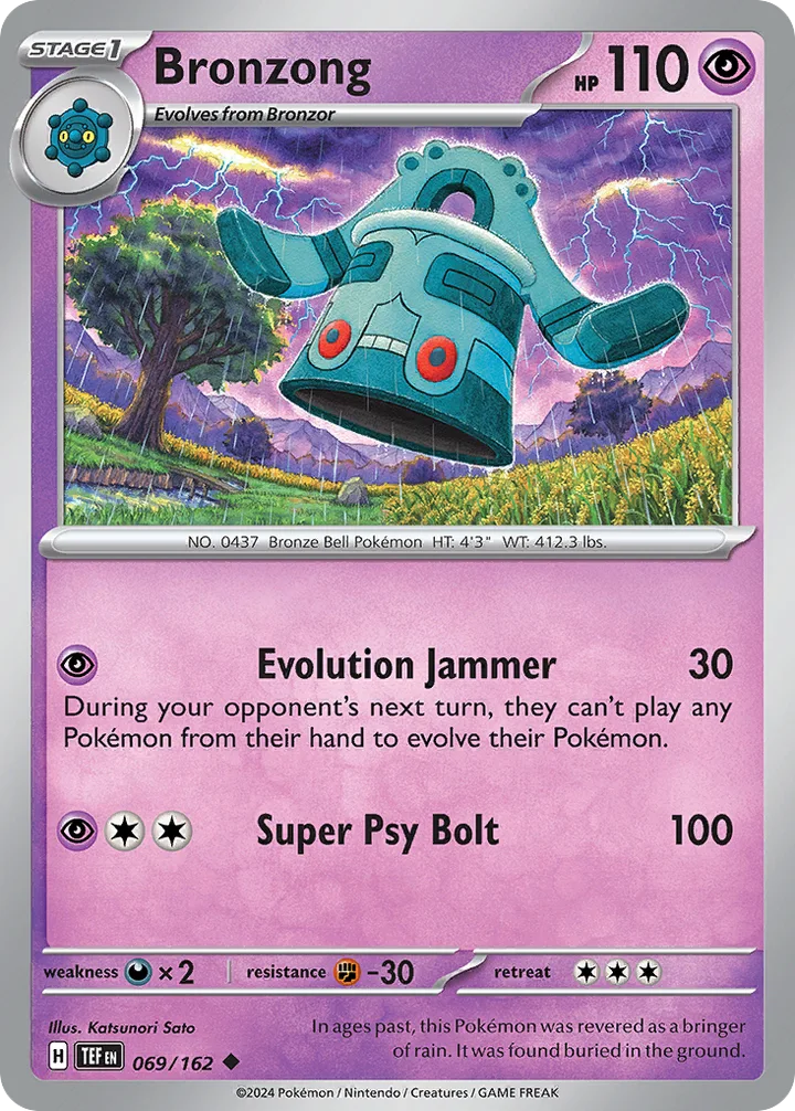 Bronzong, Temporal Forces 069/162