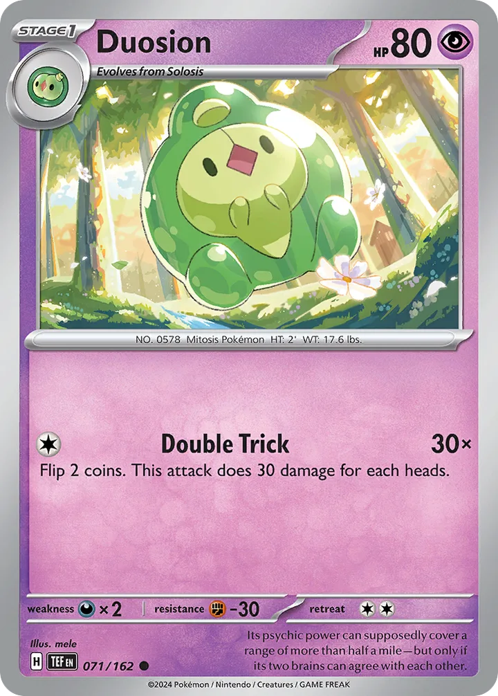 Duosion, Temporal Forces 071/162