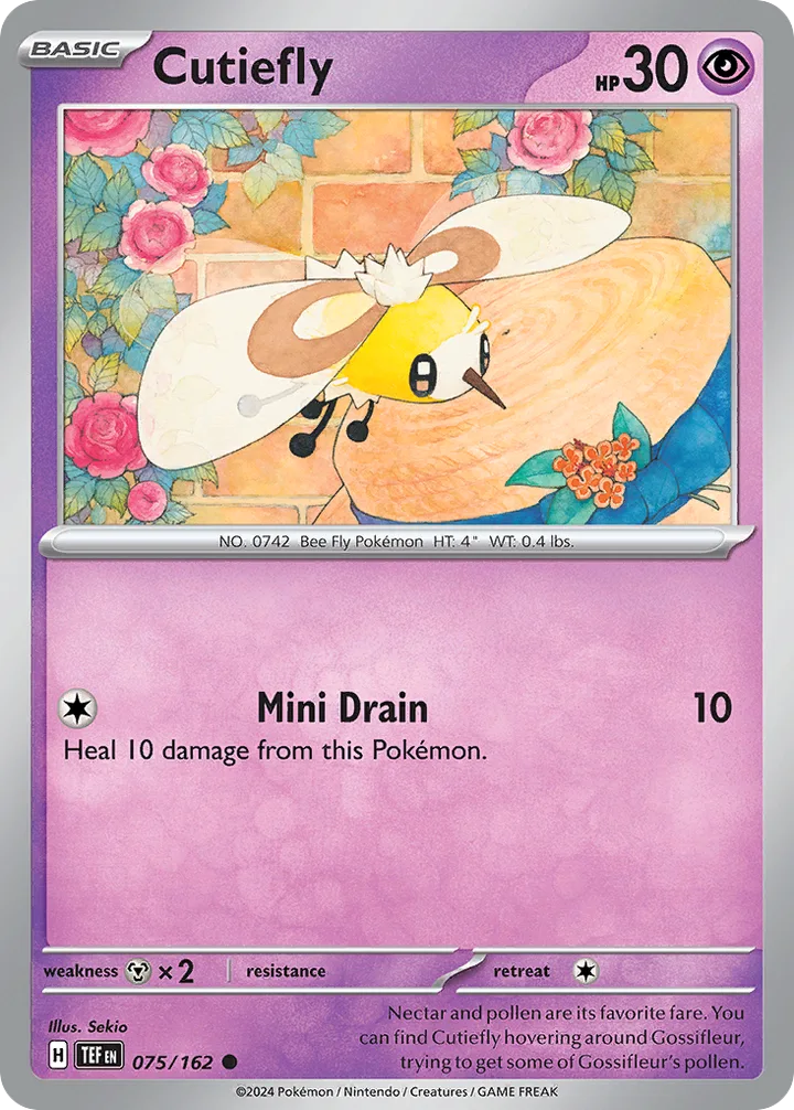 Cutiefly, Temporal Forces 075/162