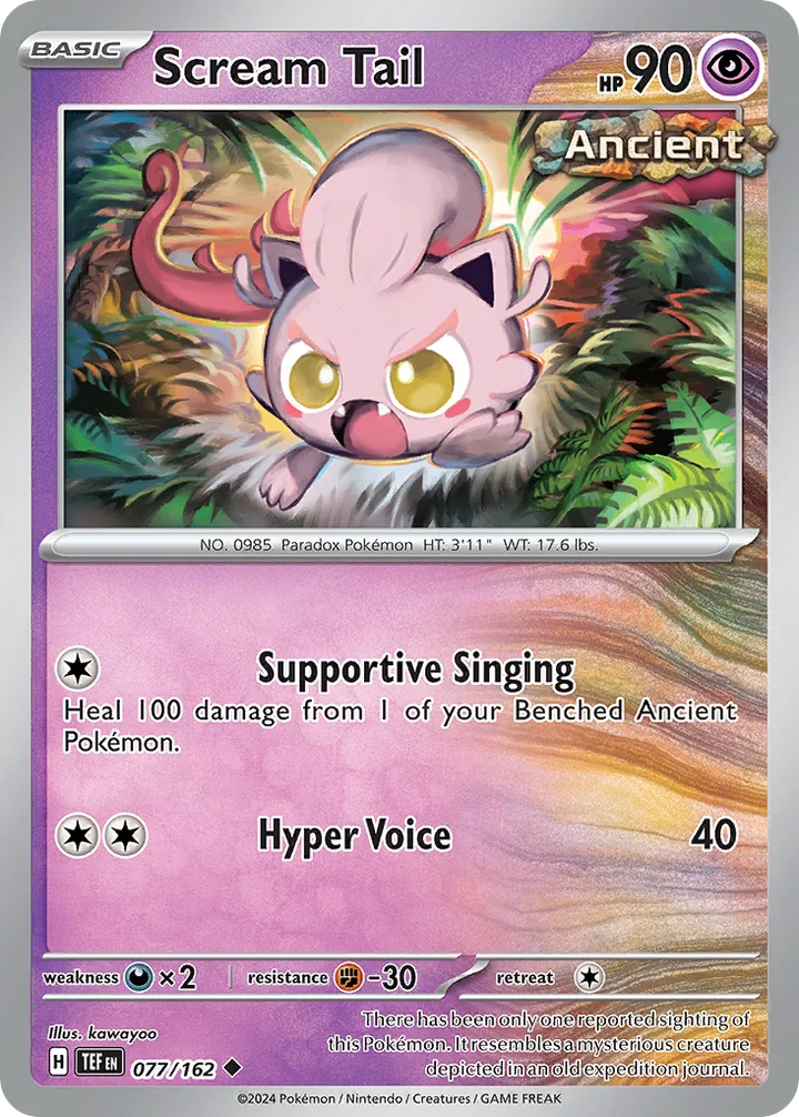 Scream Tail, Temporal Forces 077/162