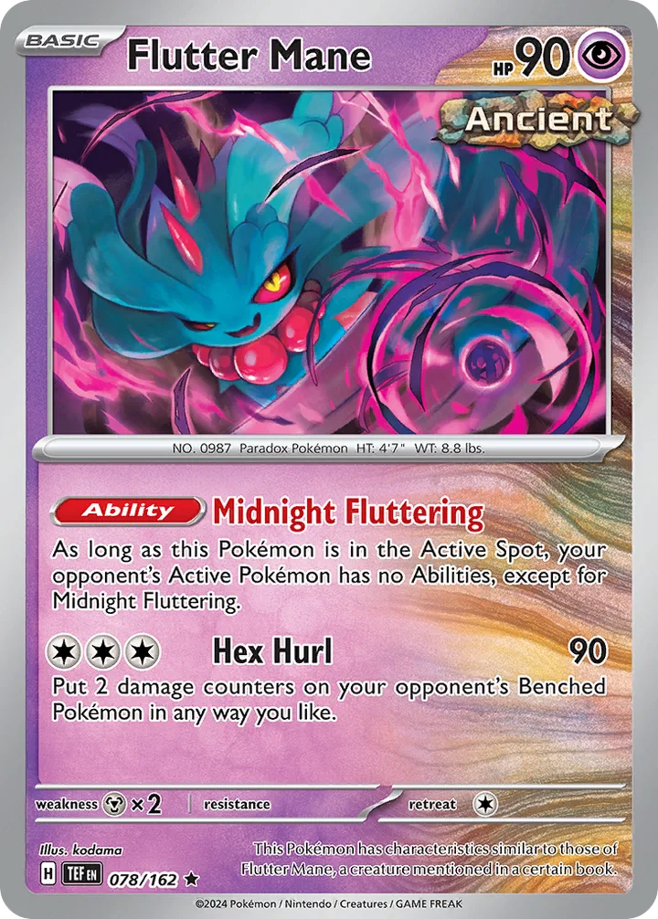 Flutter Mane, Temporal Forces 078/162