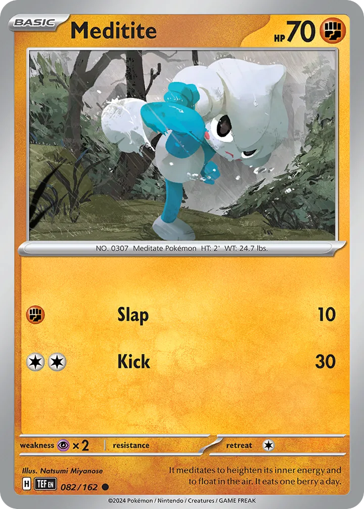Meditite, Temporal Forces 082/162