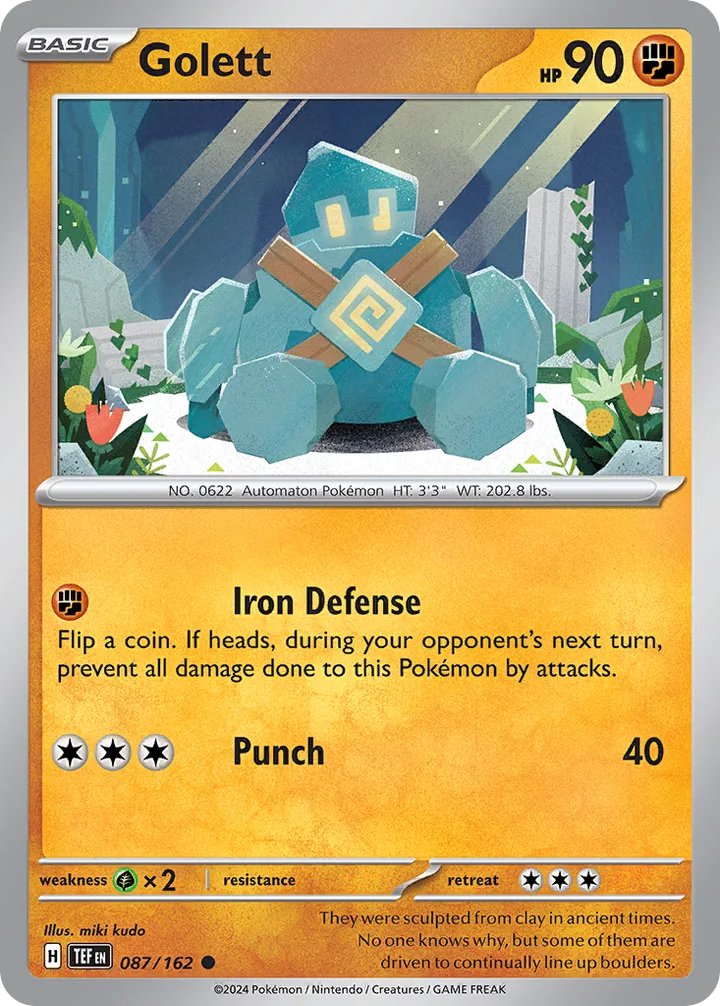 Golett, Temporal Forces 087/162