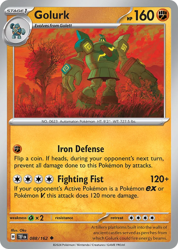 Golurk, Temporal Forces 088/162