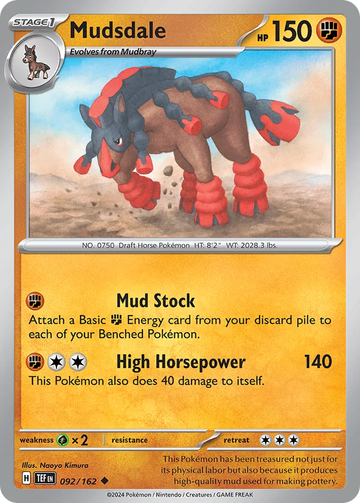 Mudsdale, Temporal Forces 092/162