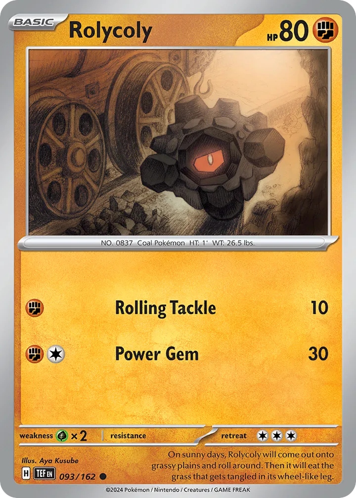 Rolycoly, Temporal Forces 093/162