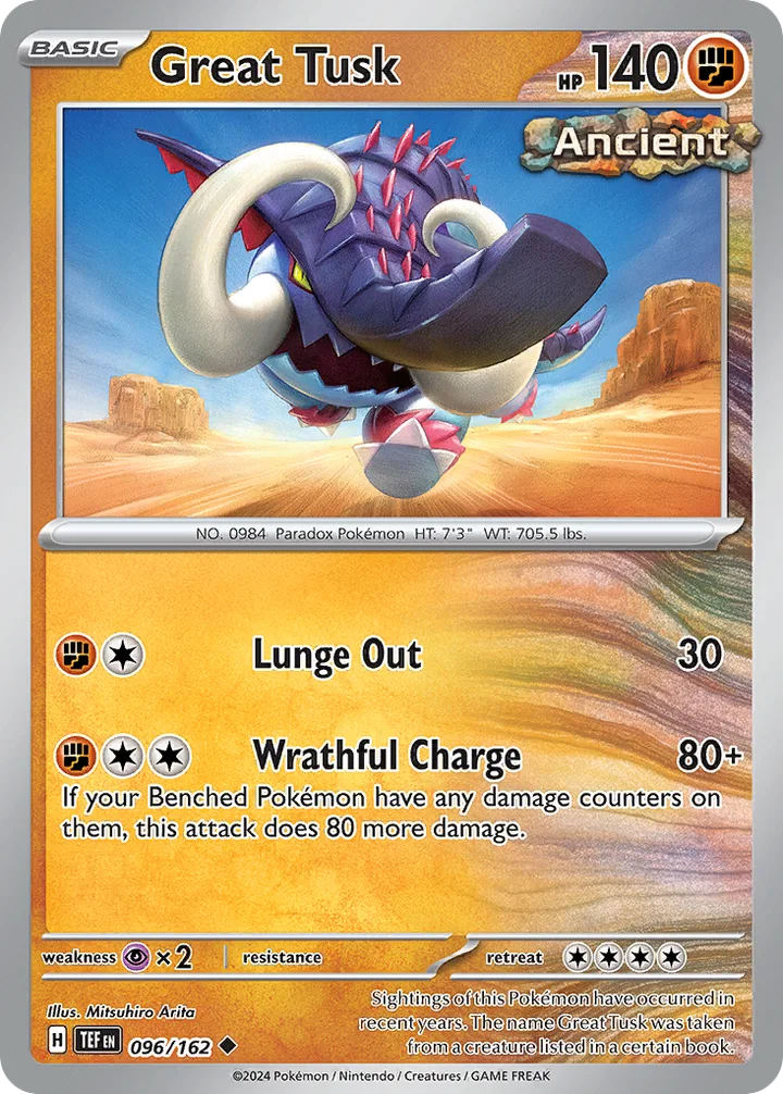 Great Tusk, Temporal Forces 096/162