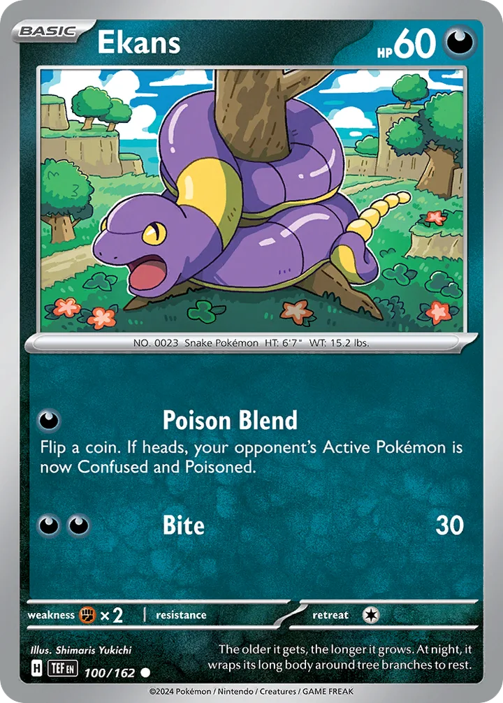 Ekans, Temporal Forces 100/162