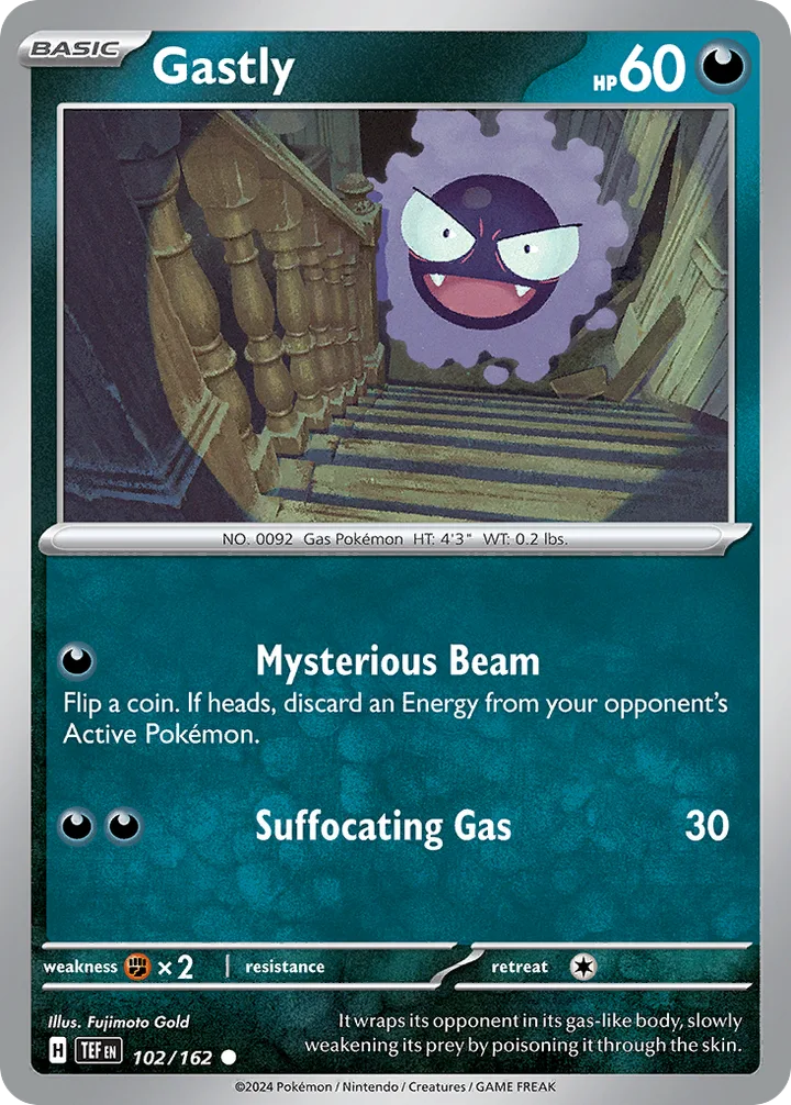 Gastly, Temporal Forces 102/162