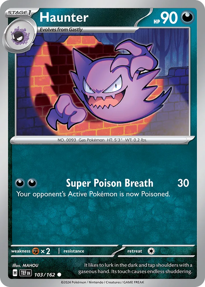 Haunter, Temporal Forces 103/162