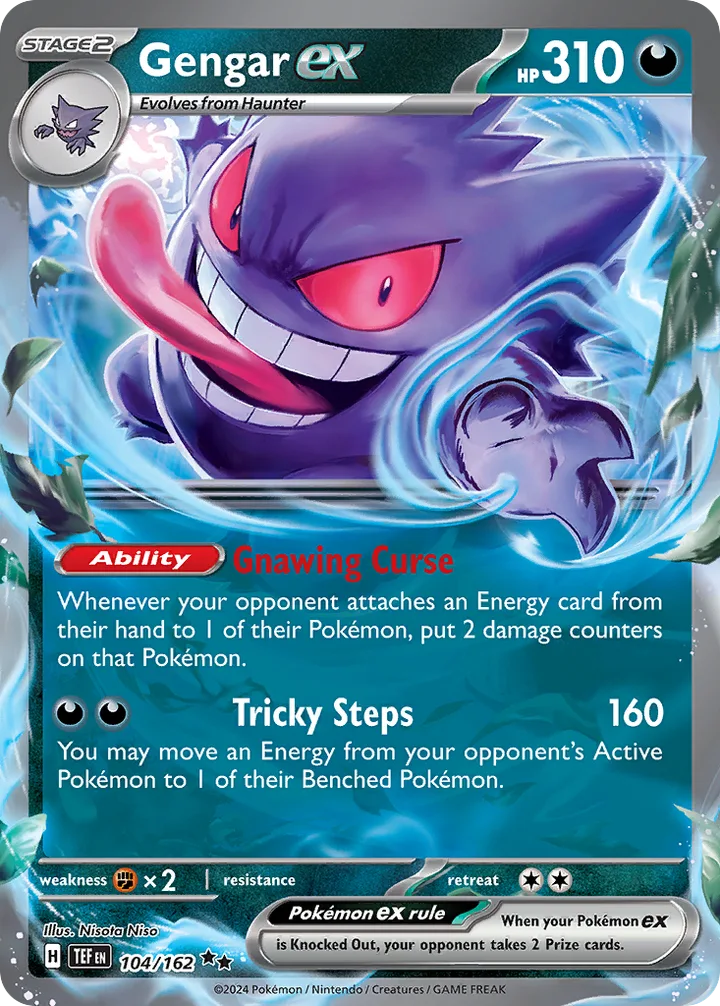 Gengar ex, Temporal Forces 104/162