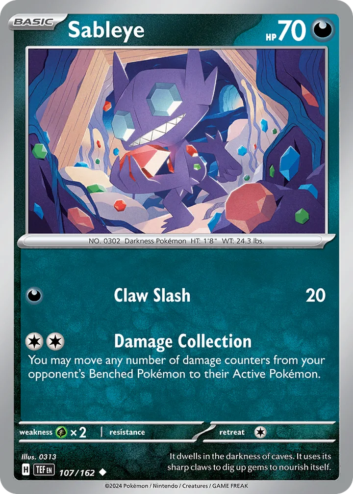 Sableye, Temporal Forces 107/162