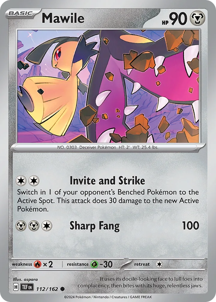 Mawile, Temporal Forces 112/162