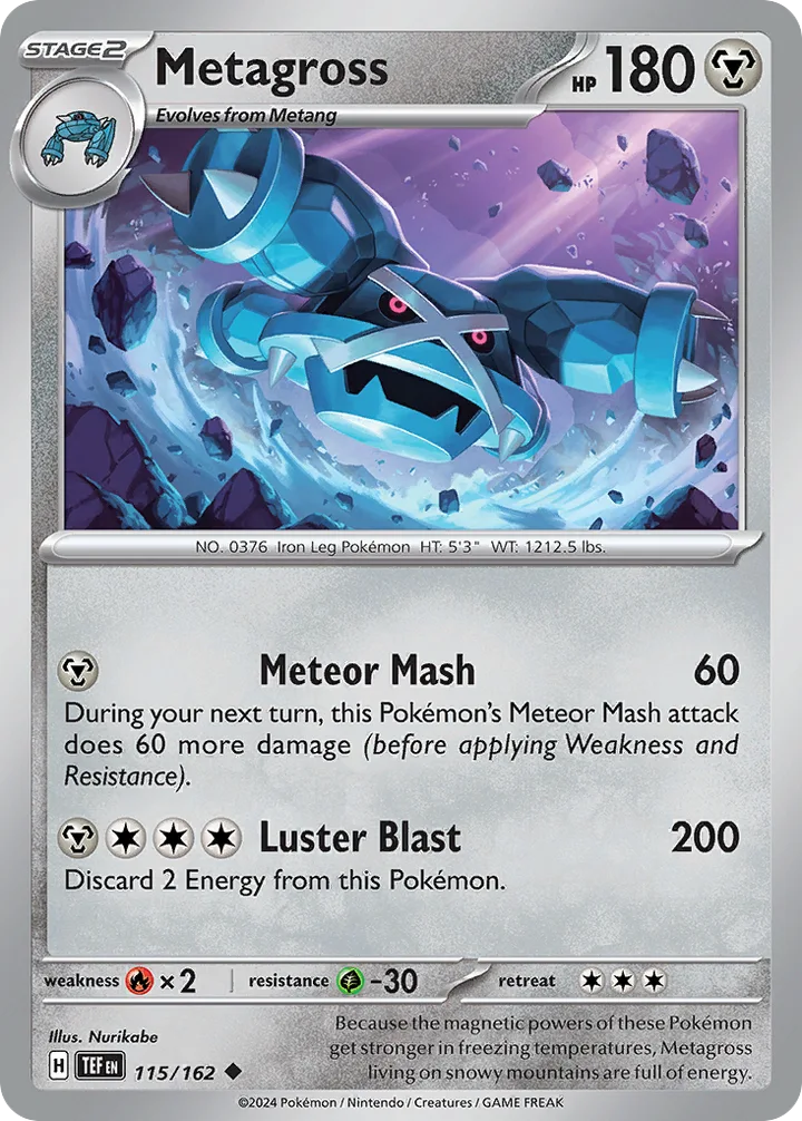 Metagross, Temporal Forces 115/162