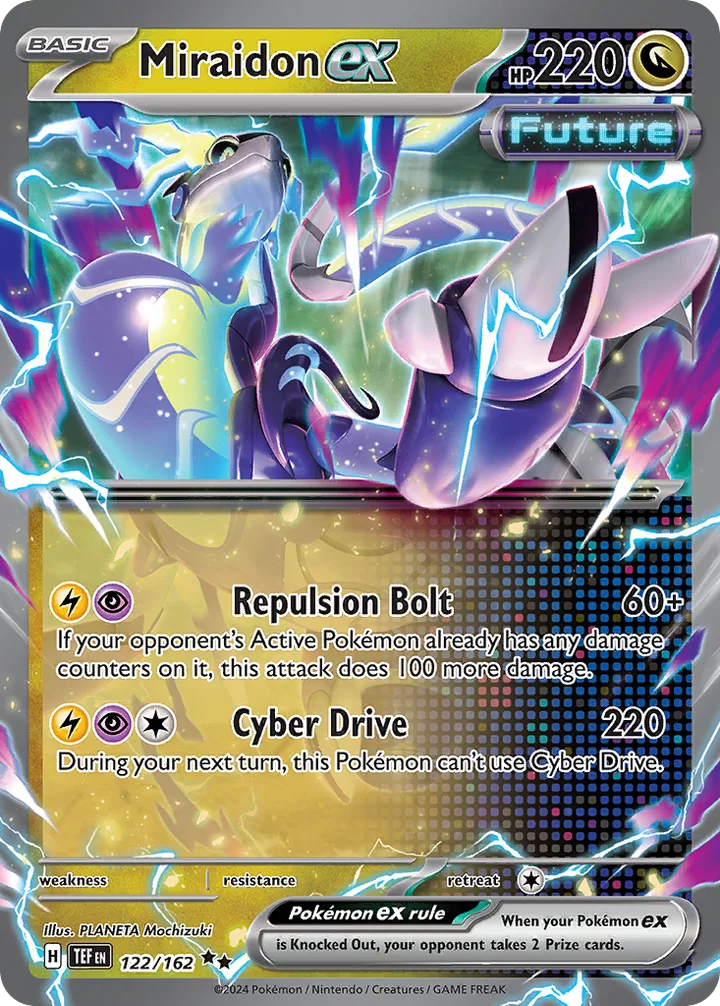 Miraidon ex, Temporal Forces 122/162