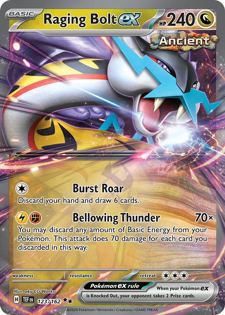 Raging Bolt ex, Temporal Forces 123/162
