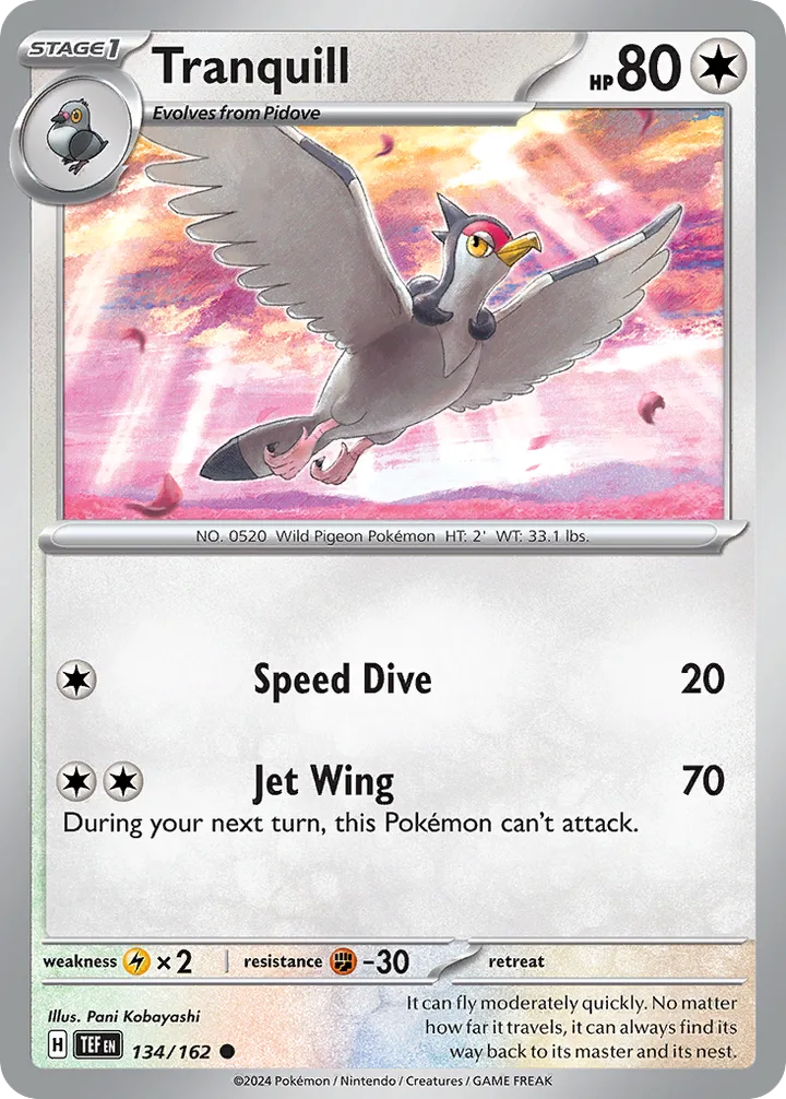 Tranquill, Temporal Forces 134/162