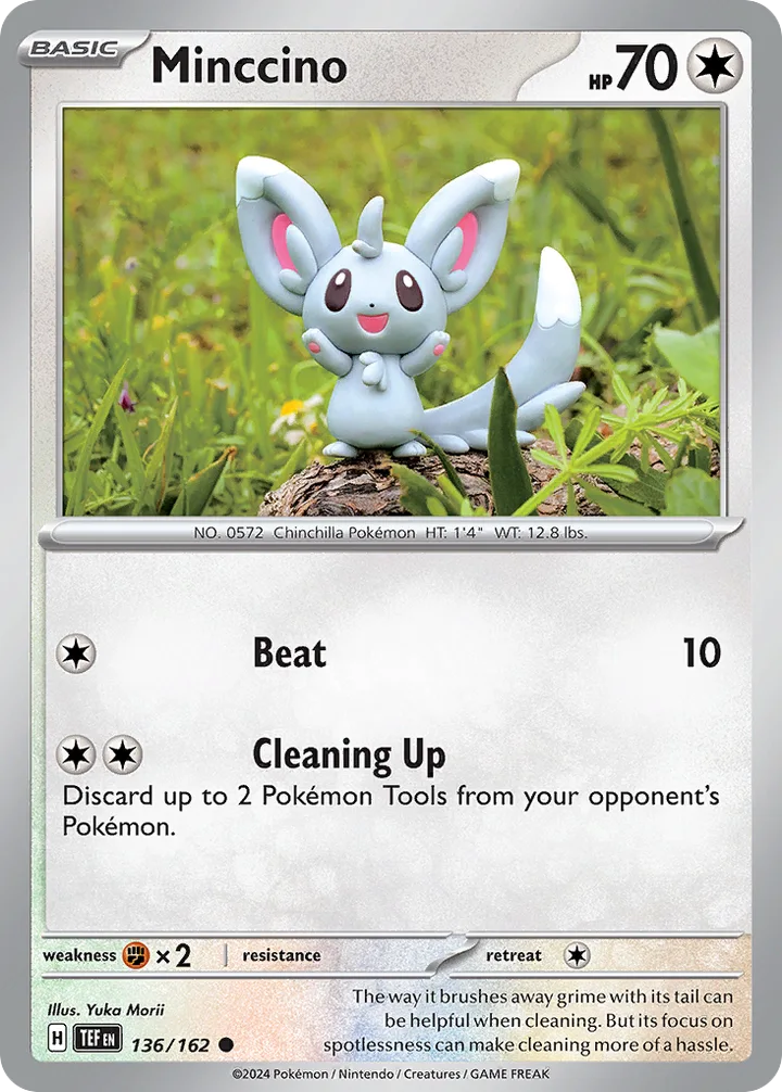 Minccino, Temporal Forces 136/162