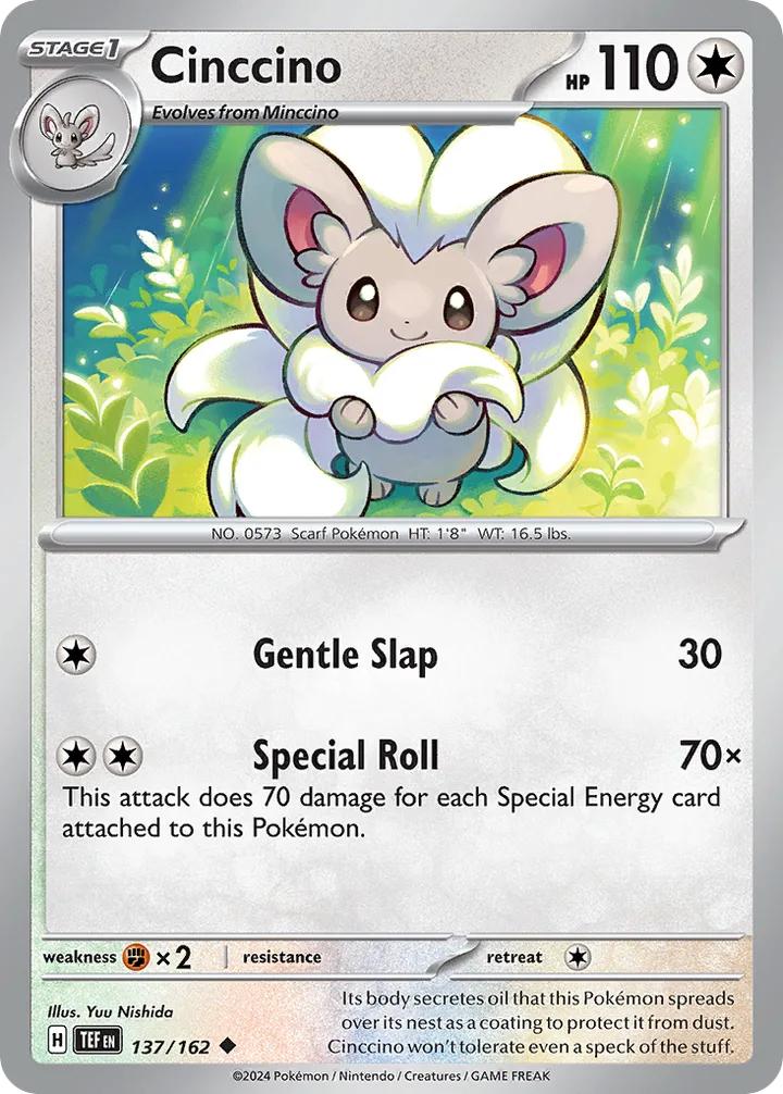 Cinccino, Temporal Forces 137/162