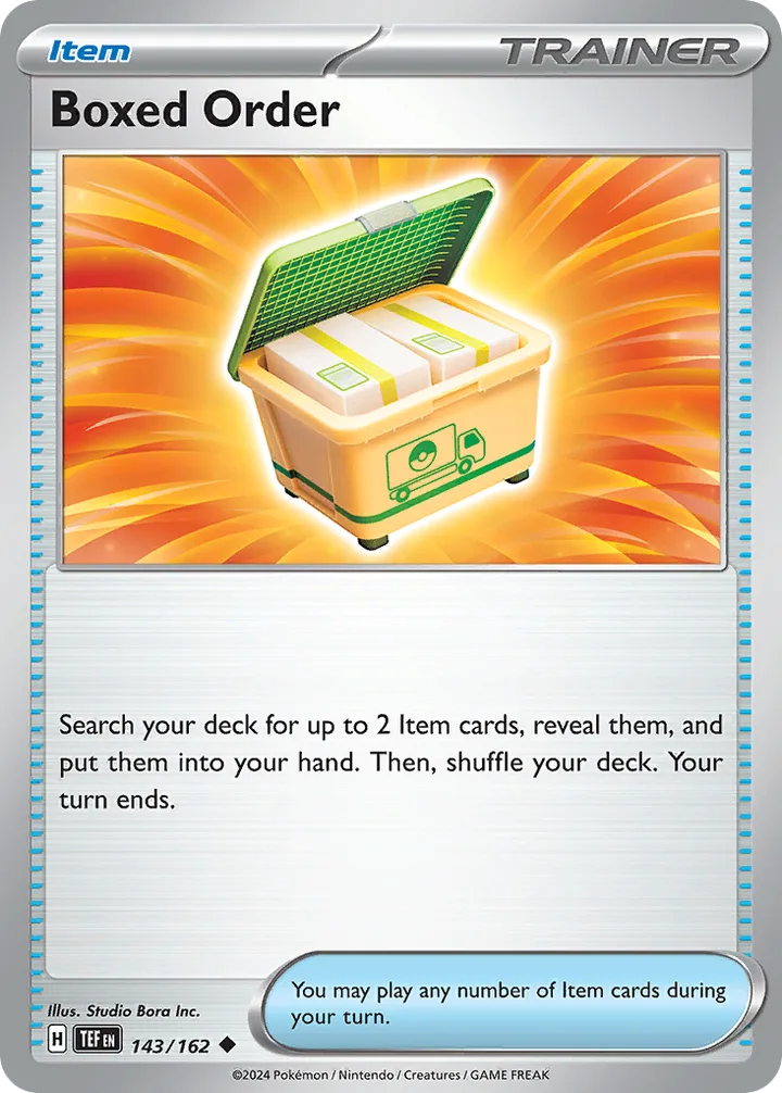 Boxed Order, Temporal Forces 143/162