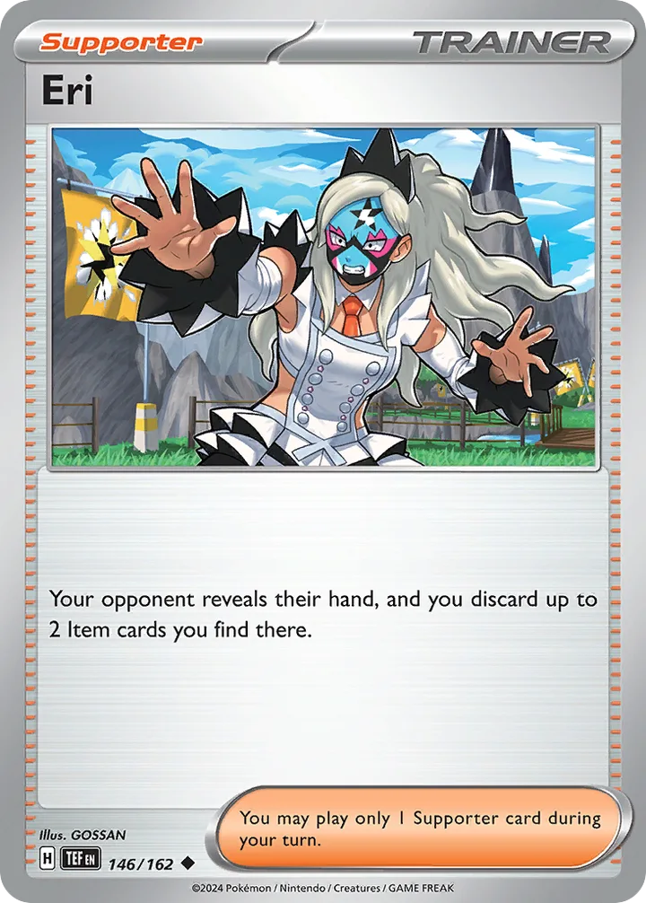 Eri, Temporal Forces 146/162