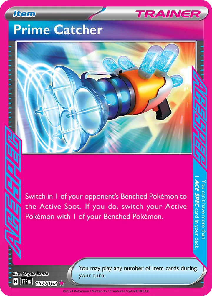 Prime Catcher, Temporal Forces 157/162
