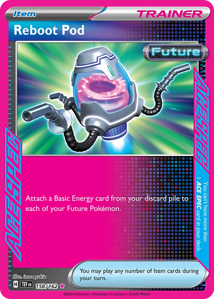 Reboot Pod, Temporal Forces 158/162