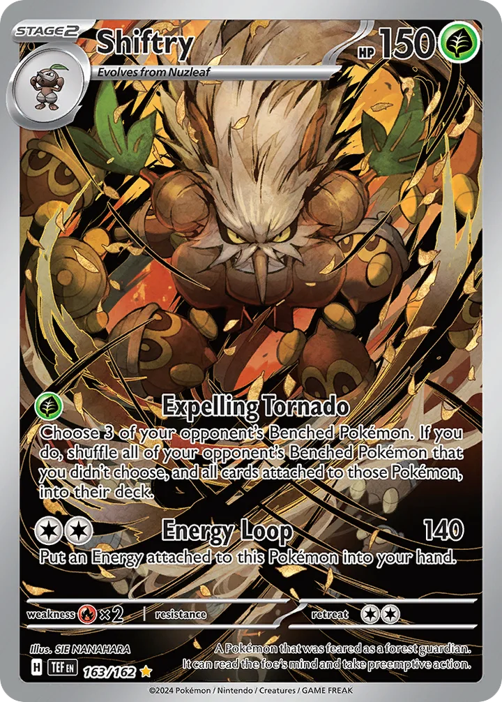 Shiftry, Temporal Forces 163/162