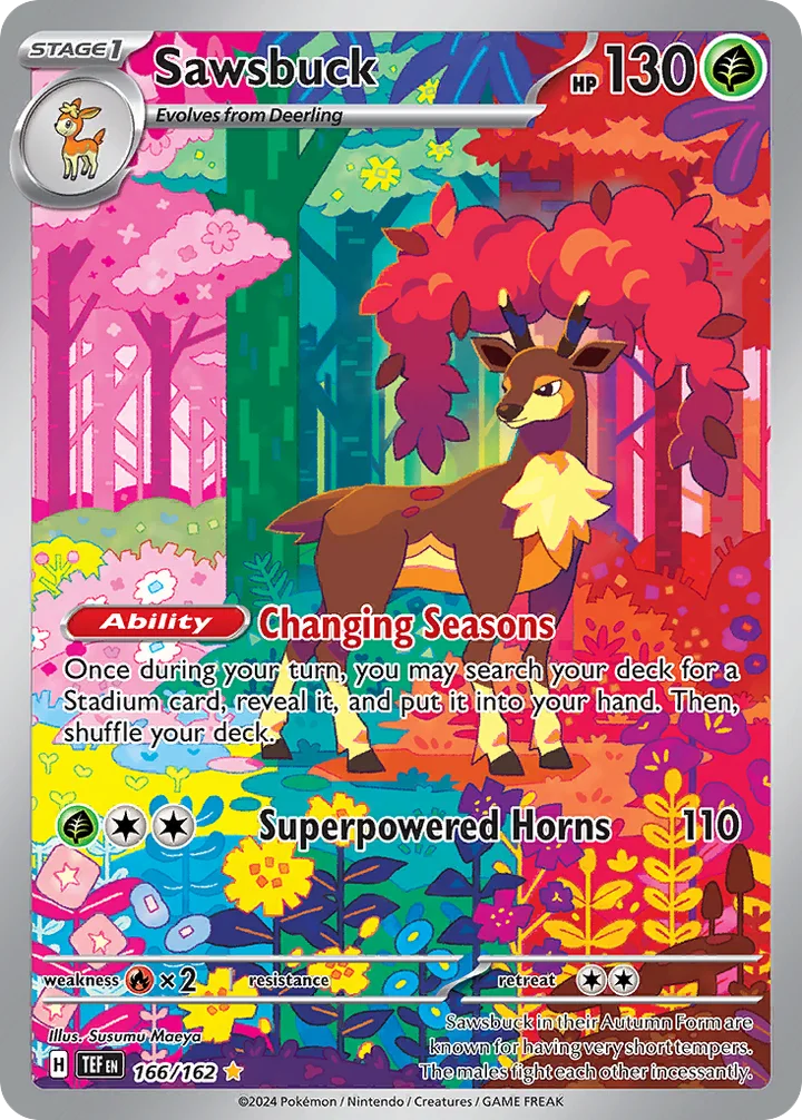 Sawsbuck, Temporal Forces 166/162