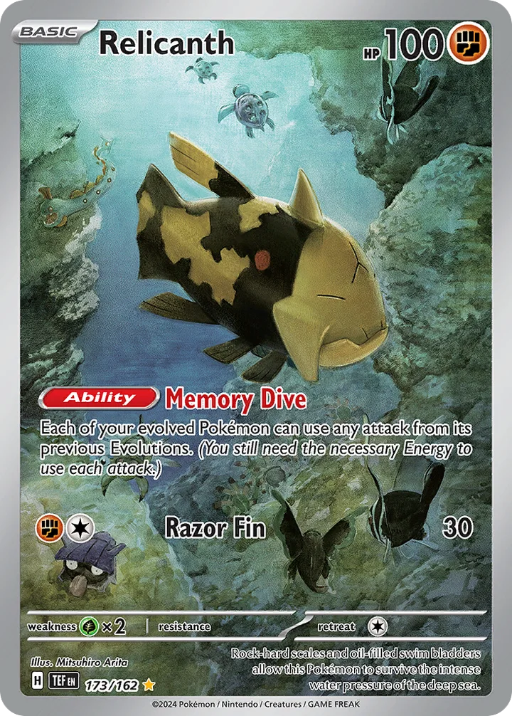 Relicanth, Temporal Forces 173/162