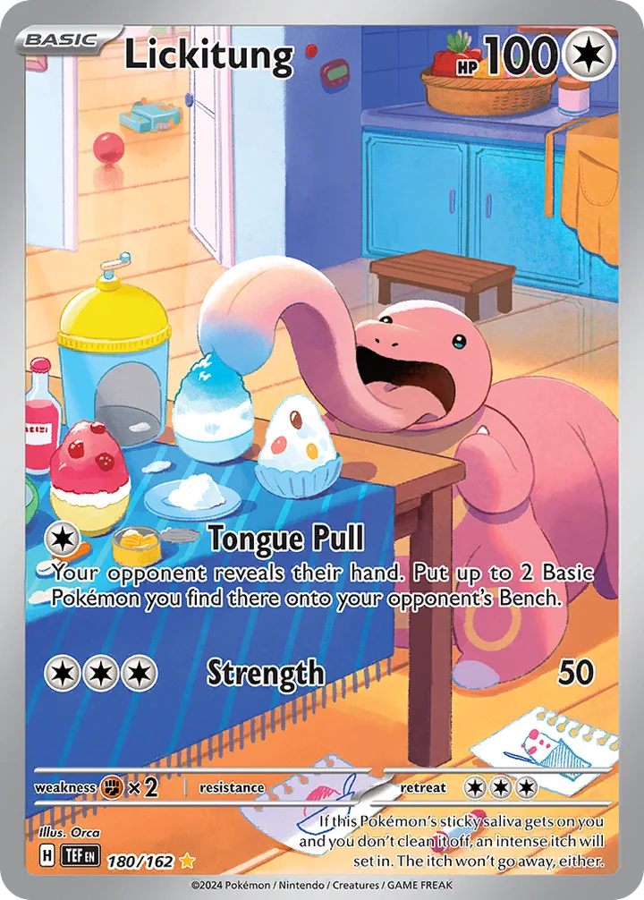 Lickitung, Temporal Forces 180/162
