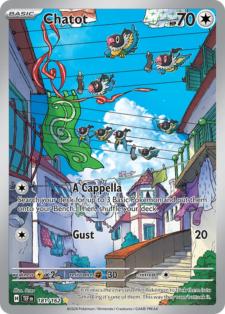 Chatot, Temporal Forces 181/162