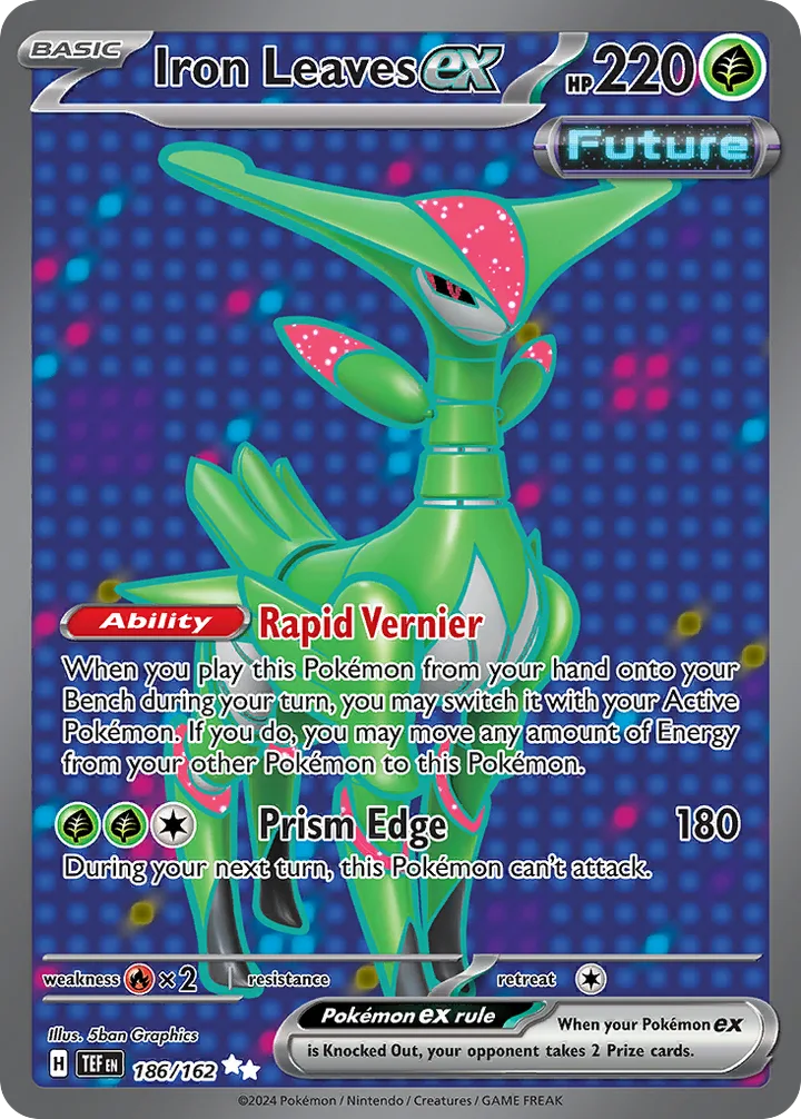 Iron Leaves ex, Temporal Forces 186/162
