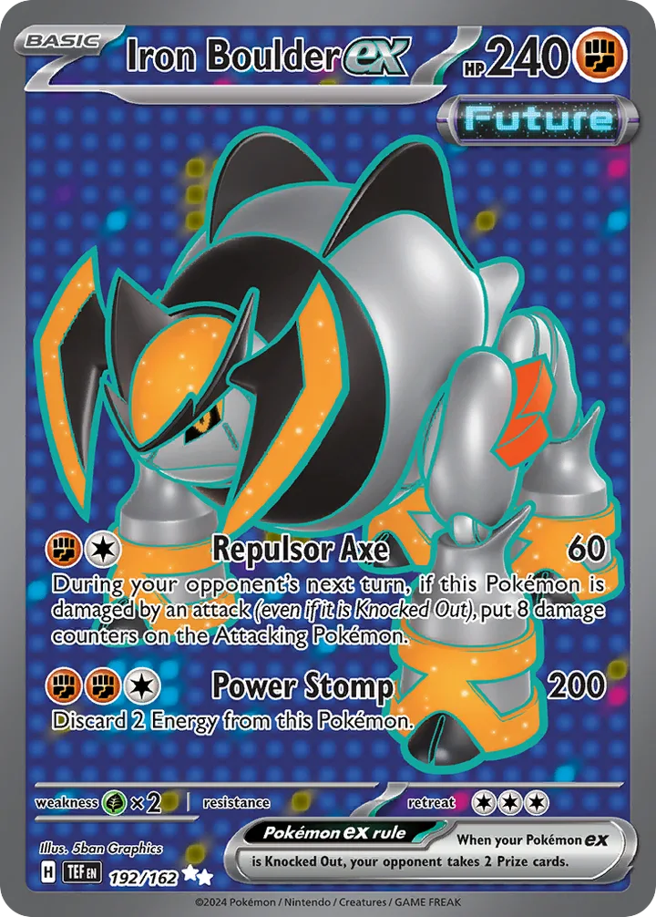 Iron Boulder ex, Temporal Forces 192/162