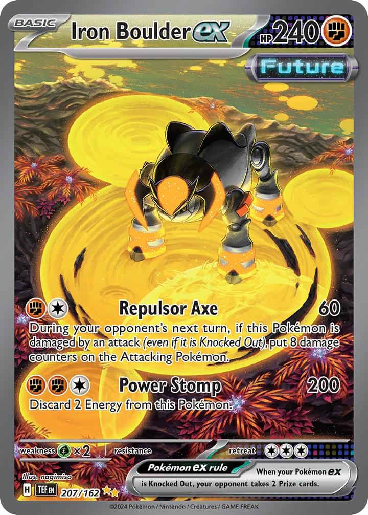 Iron Boulder ex, Temporal Forces 207/162