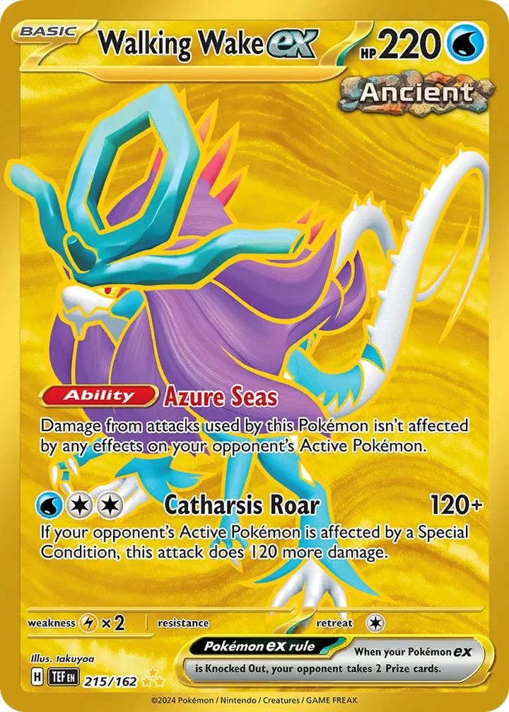 Walking Wake ex, Temporal Forces 215/162