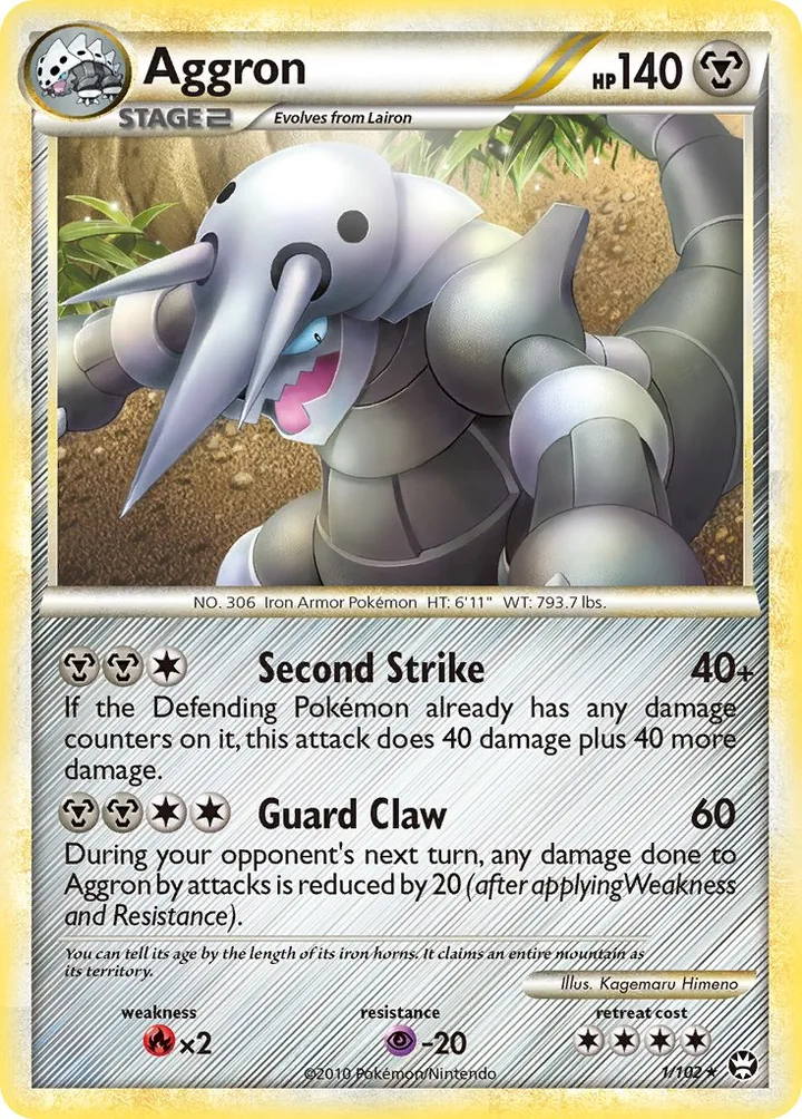 Aggron, Triumphant 1/102