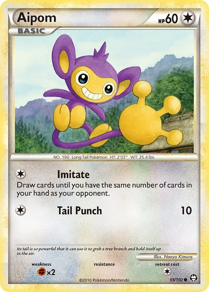 Aipom, Triumphant 55/102
