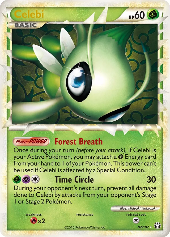Celebi, Triumphant 92/102