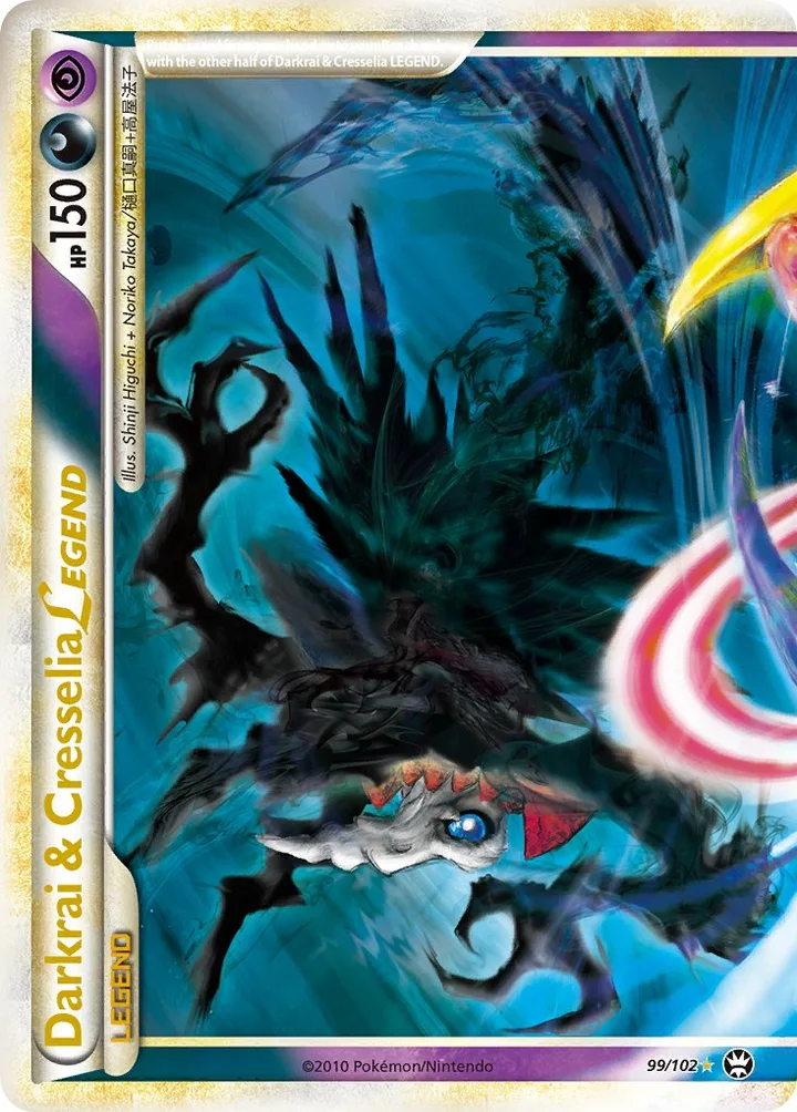 Darkrai & Cresselia LEGEND, Triumphant 99/102