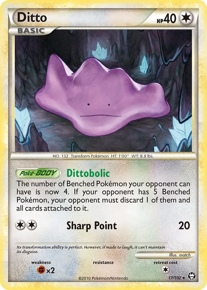 Ditto, Triumphant 17/102