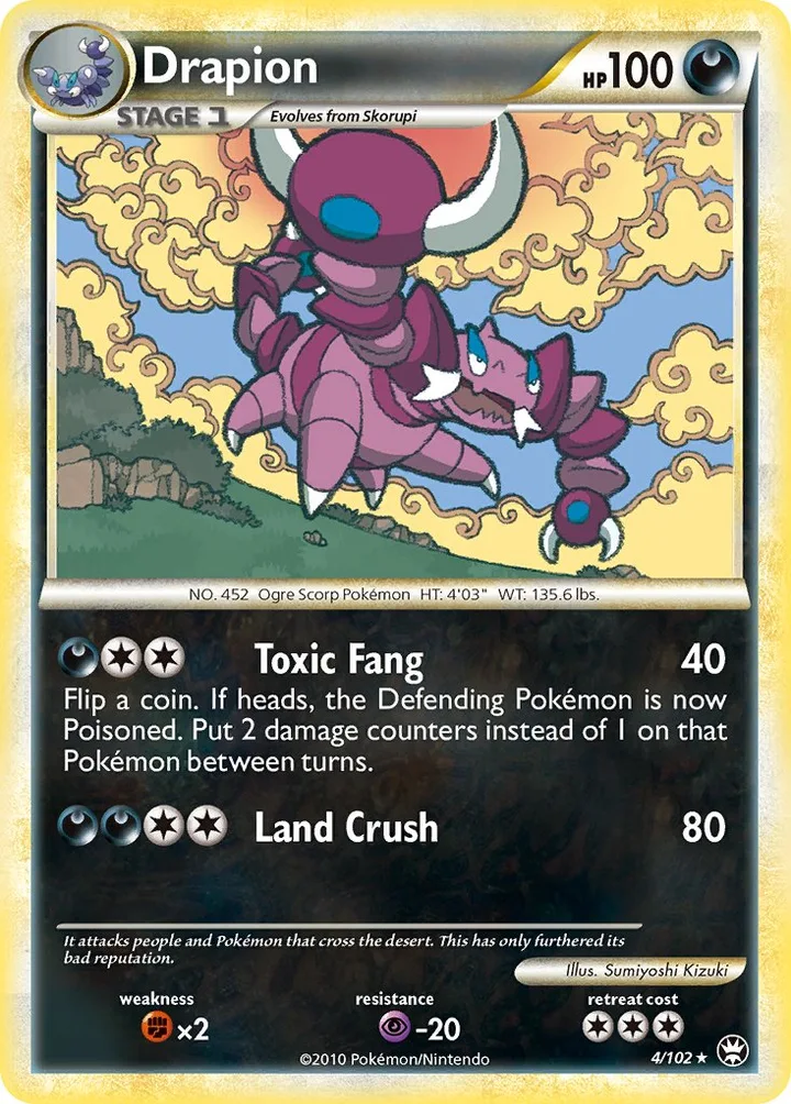 Drapion, Triumphant 4/102