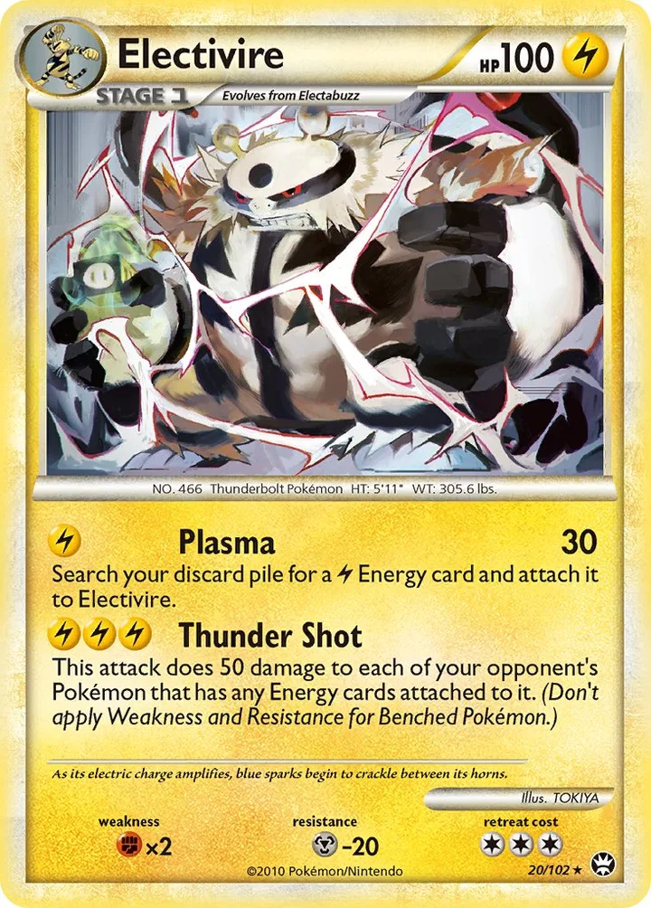 Electivire, Triumphant 20/102