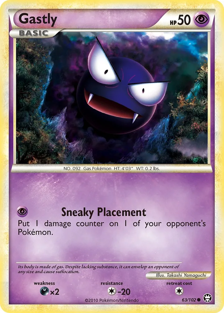 Gastly, Triumphant 63/102