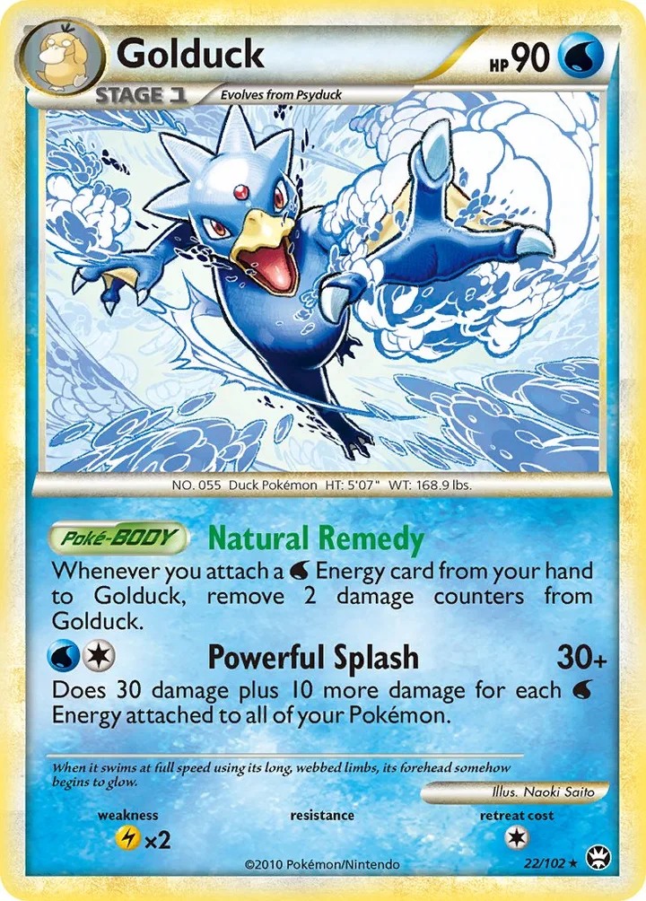 Golduck, Triumphant 22/102